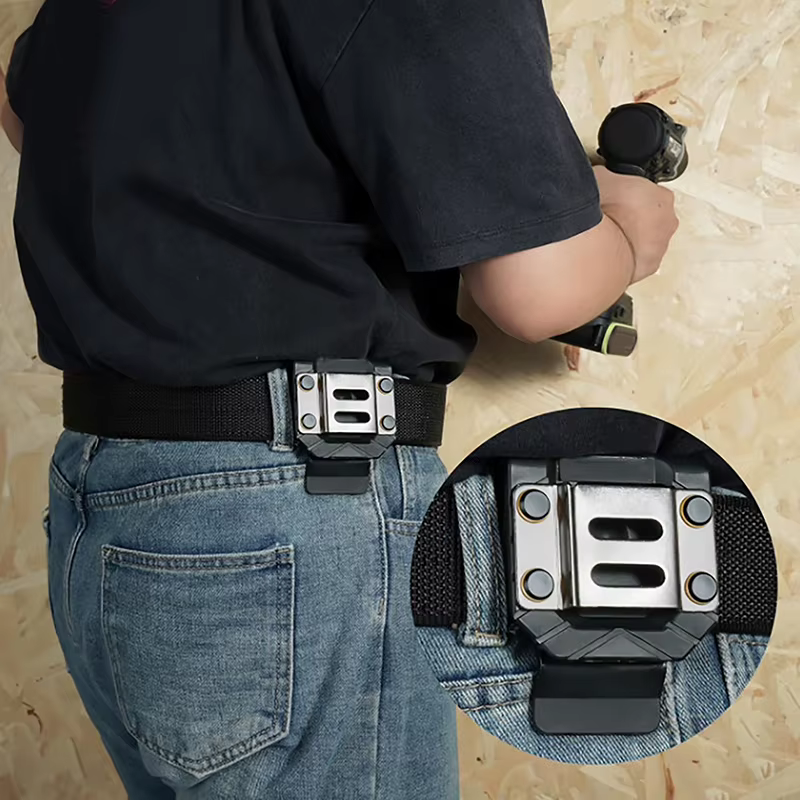 NOUVEAUTÉ! Support de perceuse pour ceinture porte-outils, Clip de ceinture pour perceuse, Étui de perceuse, Support de mètre à ruban, Support de perceuse pour ceinture