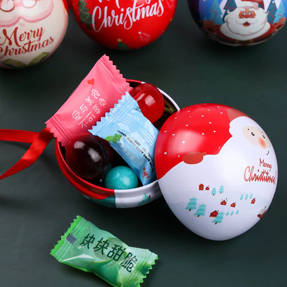 Boîte à bonbons de noël créative
