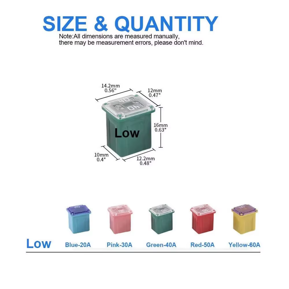 Kit de fusibles Jcase 15/30 pièces