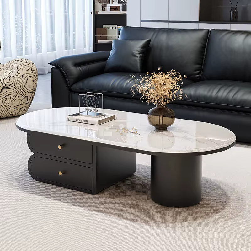 Table d'appoint de luxe moderne pour salon