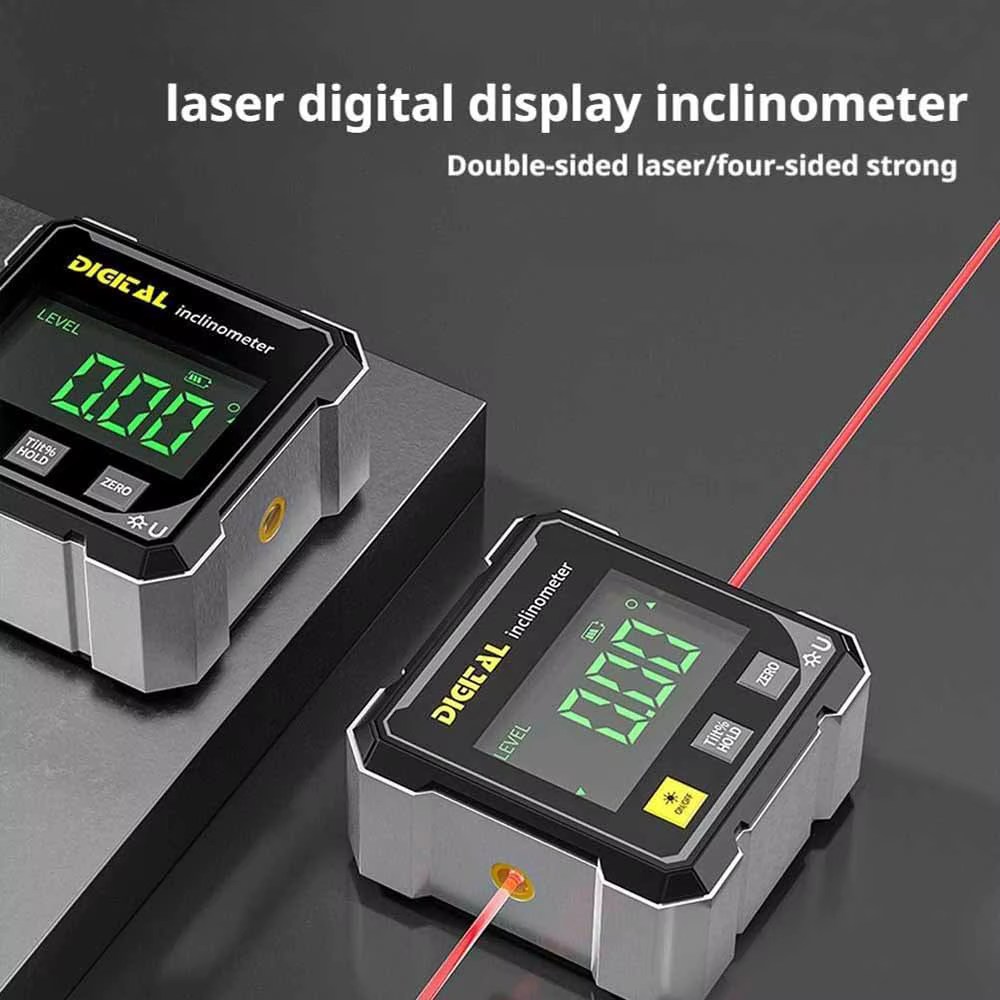 Inclinomètre Laser Double face domestique multifonctionnel