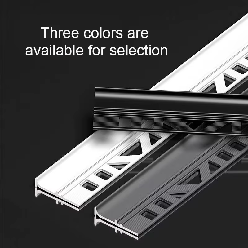 Profilé en aluminium encastré dissimulé pour plinthe en plâtre, coins, bandes lumineuses rigides, canaux linéaires pour décoration intérieure