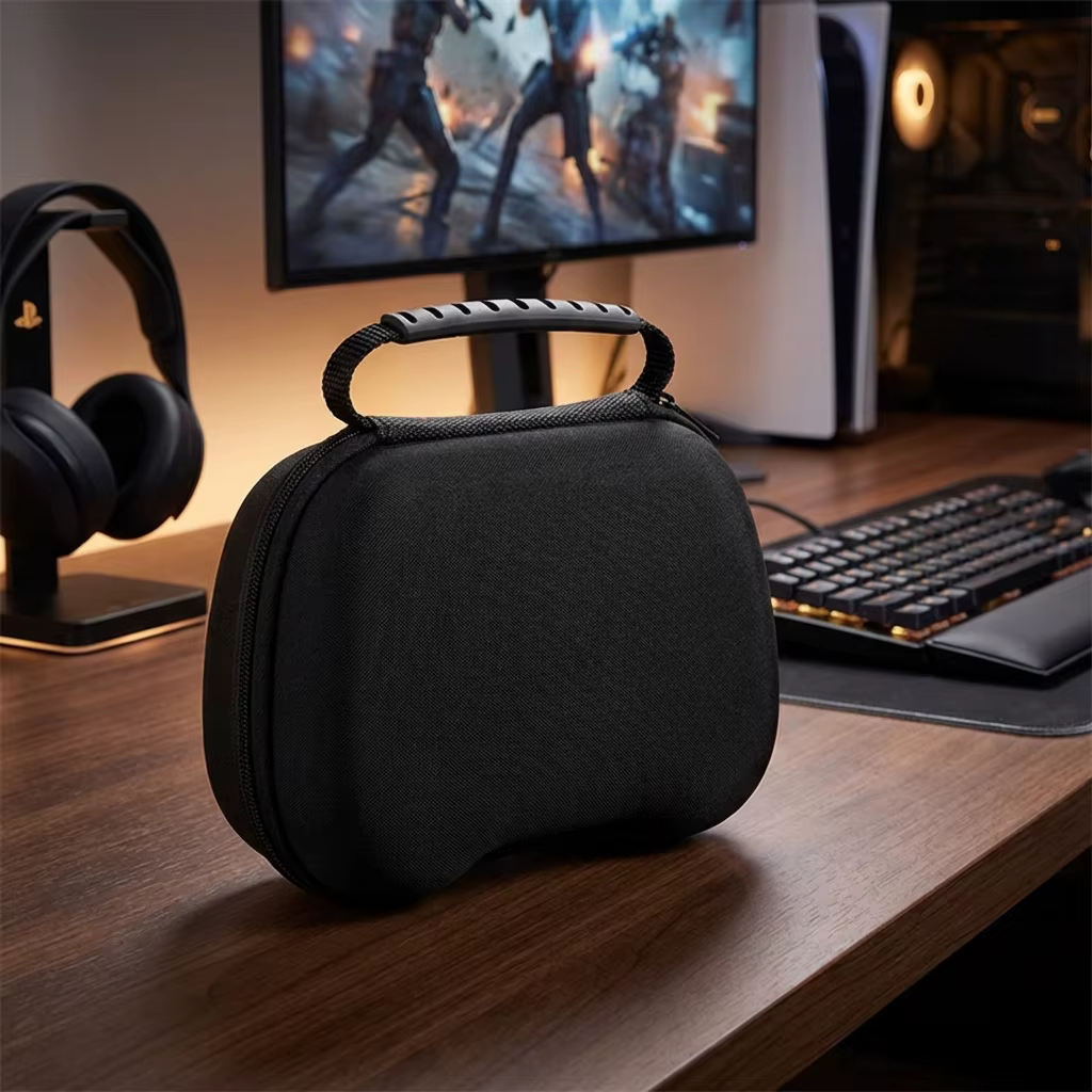Étui de rangement pour manettes de jeu PS5/XBOX/PS4, boîte de rangement rigide pour accessoires de jeu