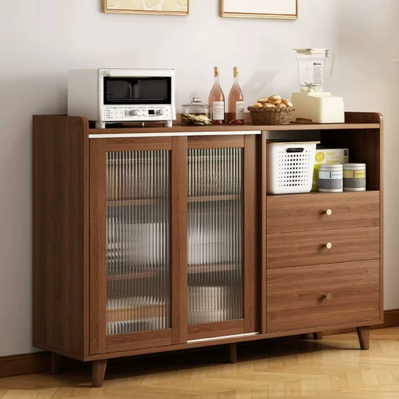 Meuble de rangement anti-poussière pour salon