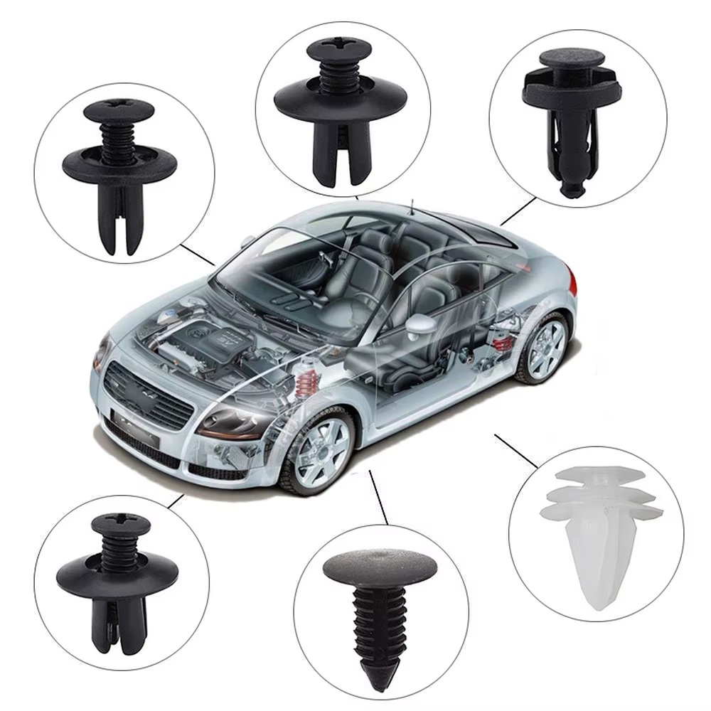 Kit de fixation automobile mixte pour carrosserie