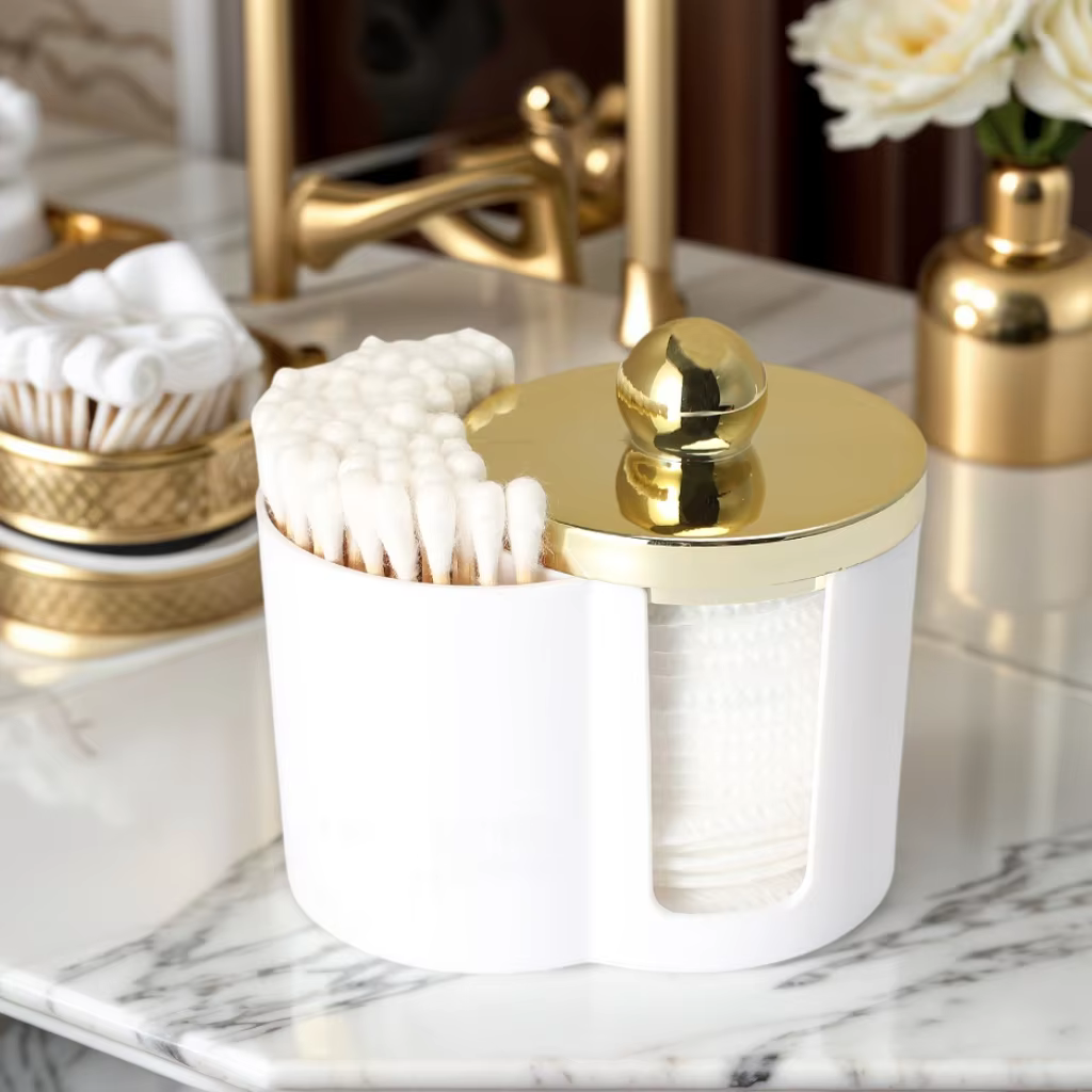 Conteneur de rangement de salle de bain pour accessoires de maquillage