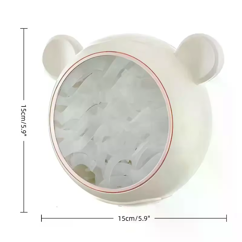 Boîte de rangement d'enveloppe en plastique, Organization de Film alimentaire, boîte anti-poussière murale, support d'enveloppe de couverture alimentaire, couvercle de boîte de rangement de cuisine à