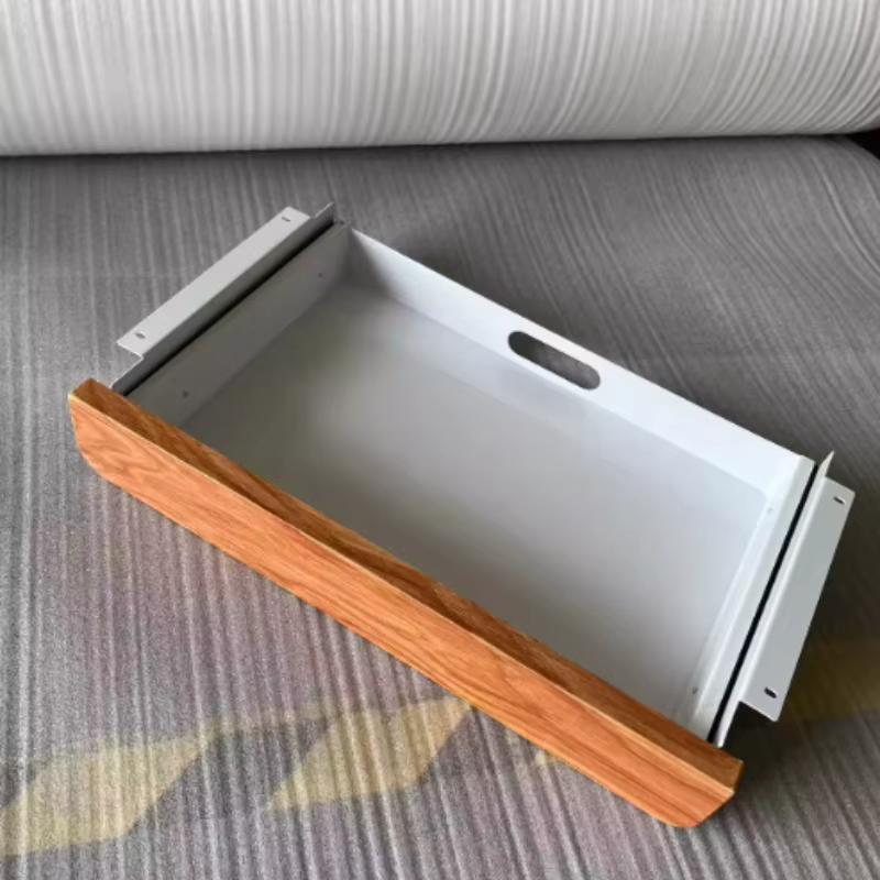 Tiroir sous le bureau, boîte de rangement de bureau, organisateur caché suspendu, accessoire extractible pour livres, papeterie