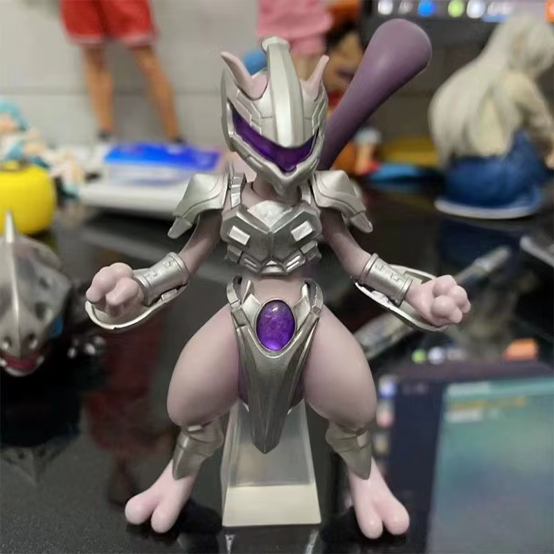 Figurines Pokemon Anime Mew Mewtwo, figurines d'action, Anime légendaire GK, Collection en PVC, modèle périmètre, jouets d'anniversaire