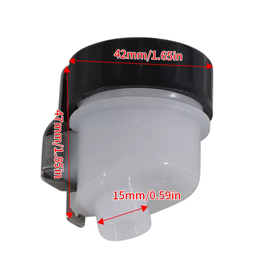 Tasse de réservoir de cylindre d'huile de liquide d'embrayage