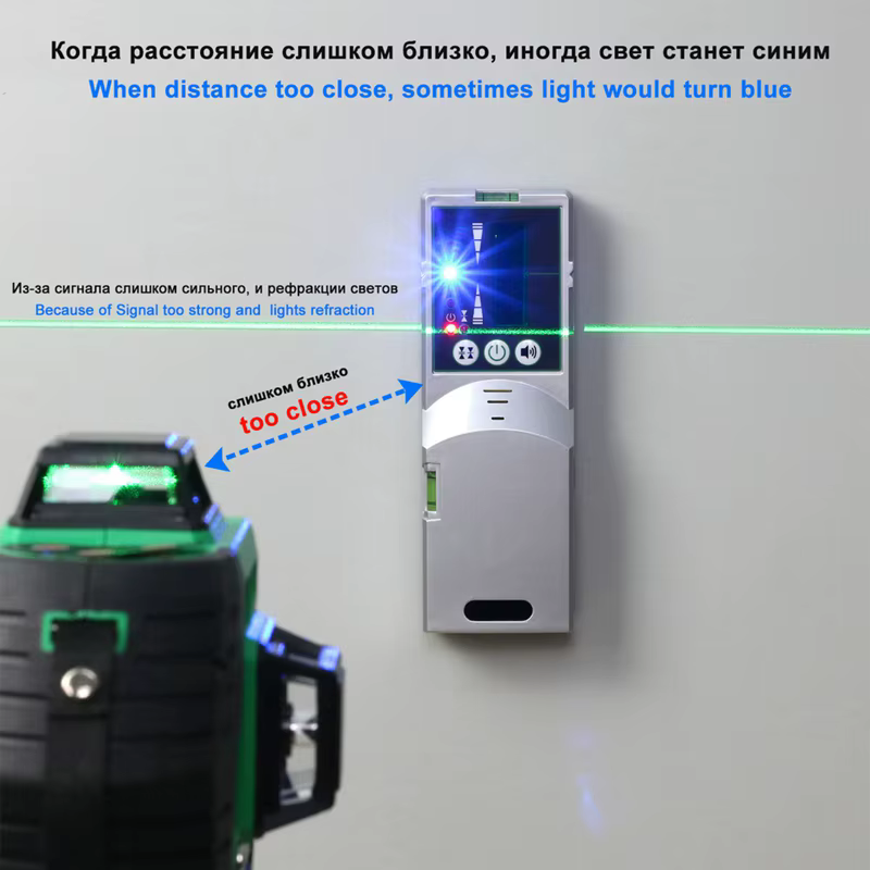 Kaitian récepteur extérieur pour niveau Laser auto-nivelant ligne rouge/verte détecteur