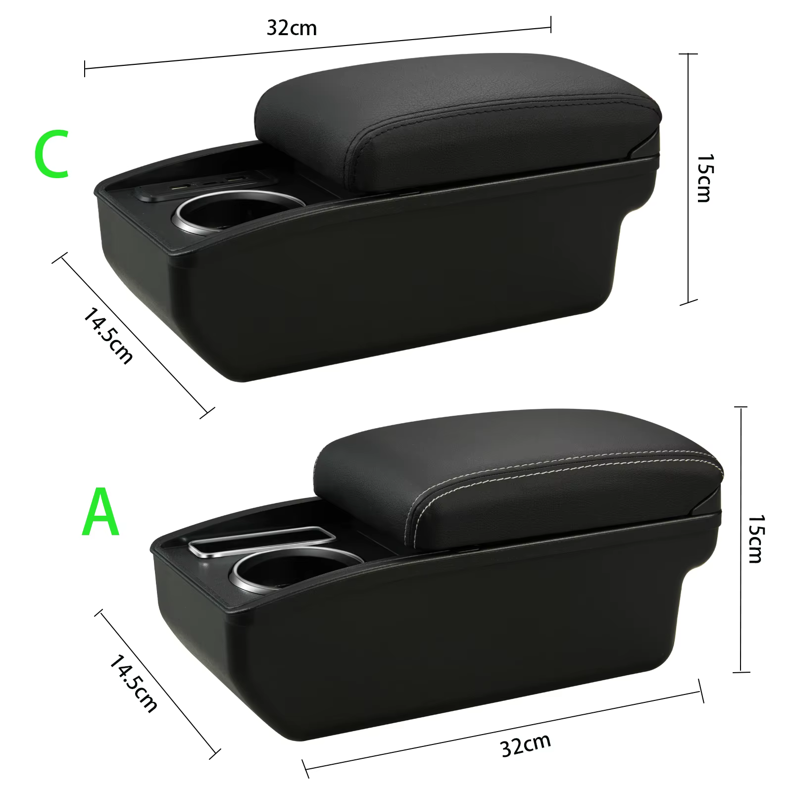 Boîte d'accoudoir pour Nissan Sunny