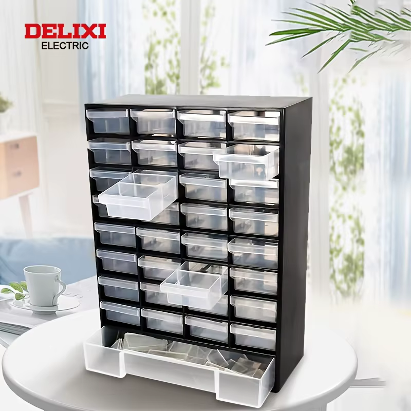 Armoire de rangement d'outils DELIXI ELECTRIC à 33 compartiments