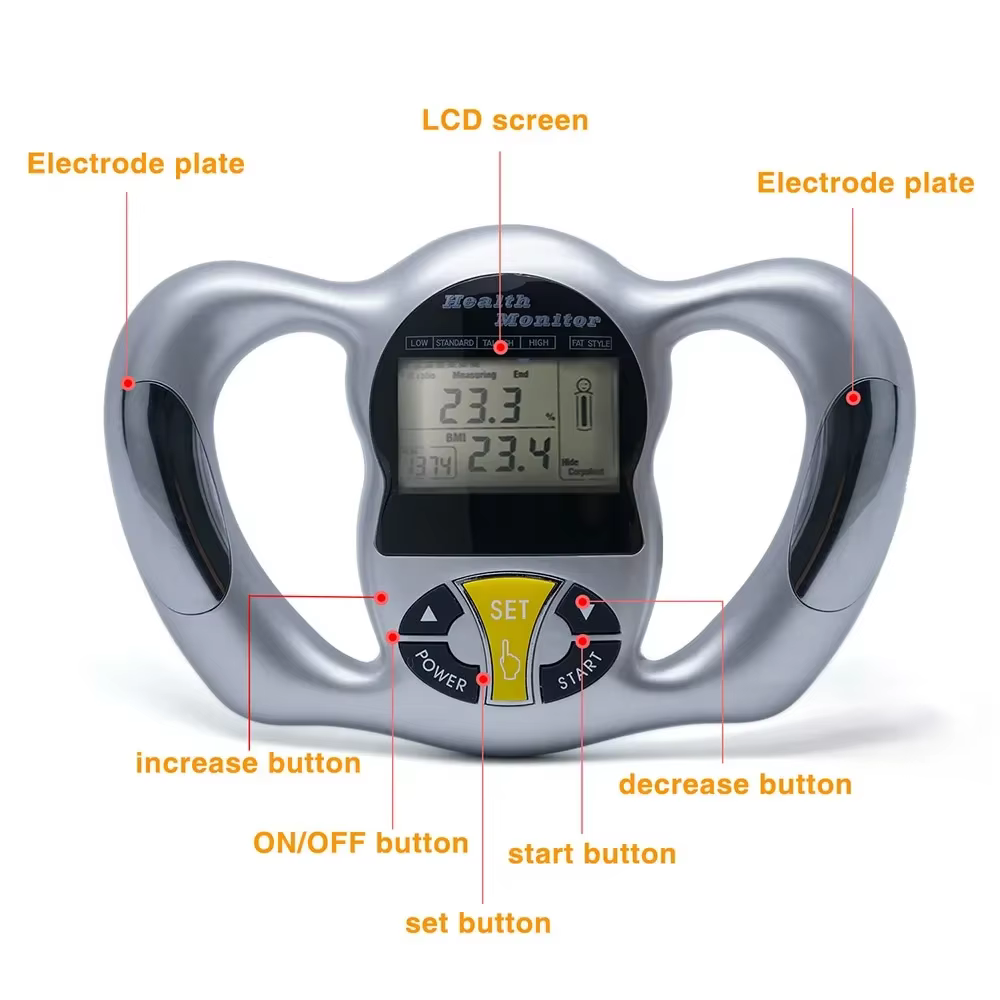 Balance numérique sans fil LCD BMI pour graisse corporelle