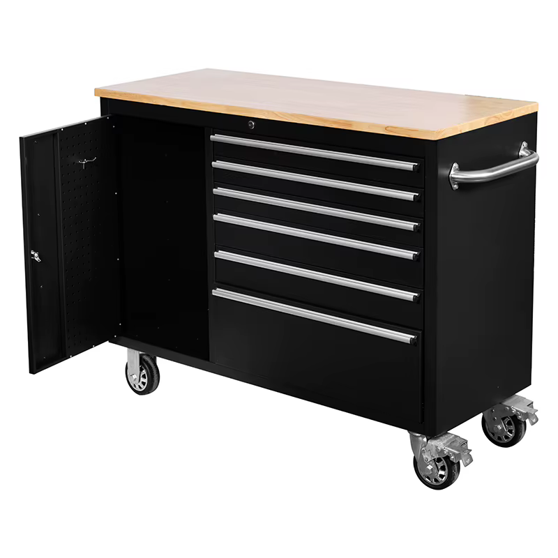 Boîte à outils à 7 tiroirs pour atelier de réparation automobile