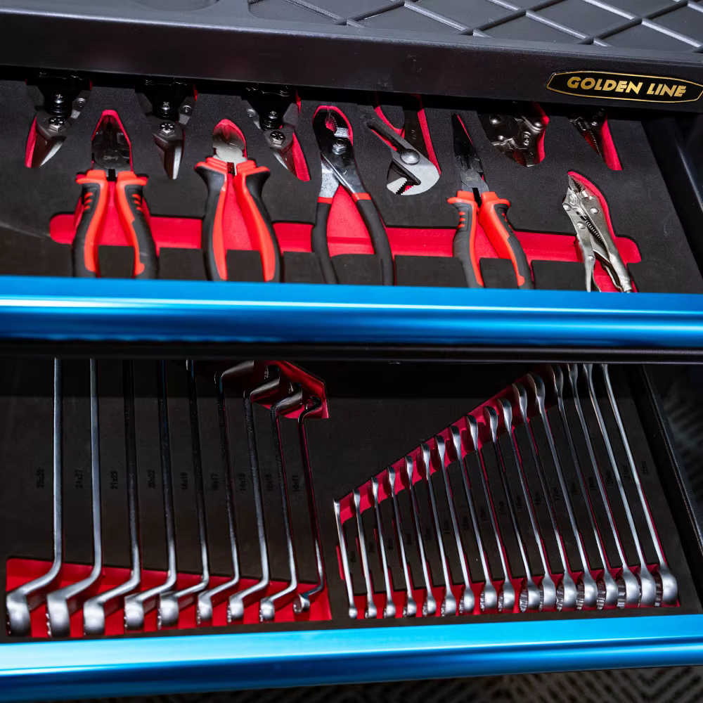 Armoire à outils universelle de haute qualité avec tiroirs verrouillables et roulettes robustes