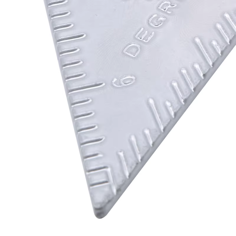 Règle triangulaire en alliage d'aluminium