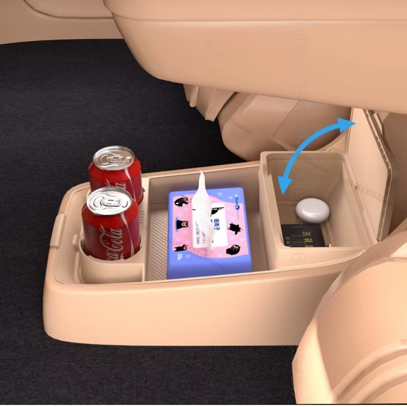 Boîte de rangement pour Console centrale EXLANTIX ET EXEED STERRA ET, plateau de couche inférieure centrale de voiture, organisateur en Silicone, accessoires de rangement