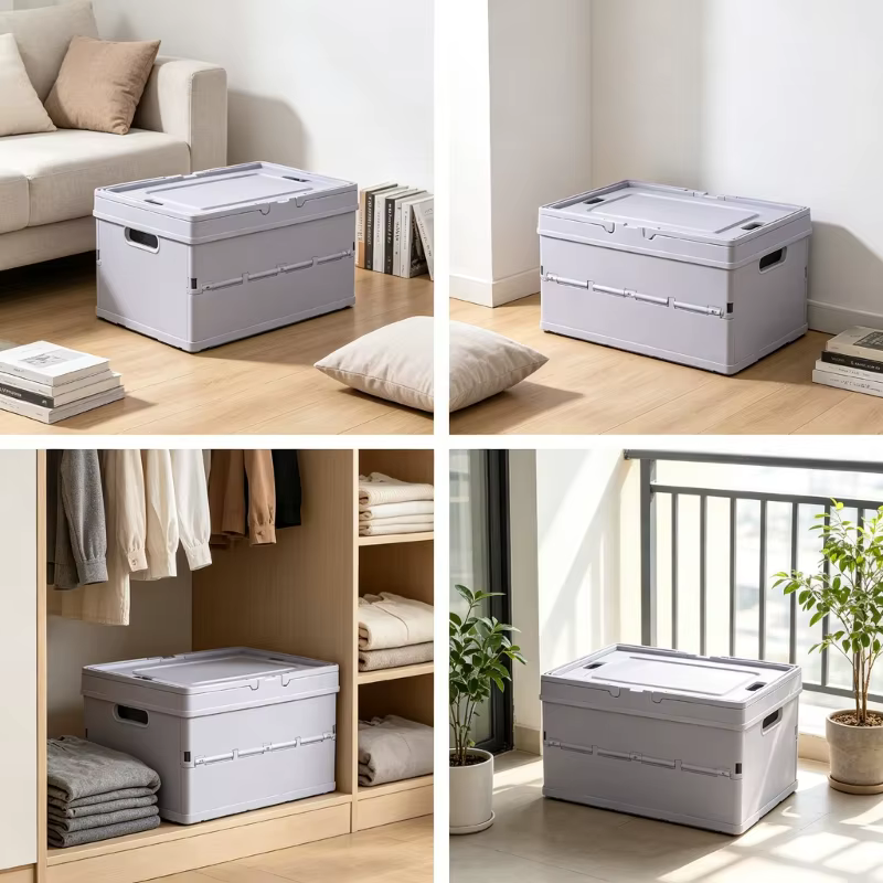 Boîte rangement avec couvercle