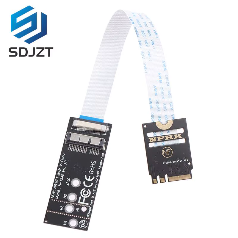 Clé adaptateur WiFi M.2 A + E vers carte WiFi