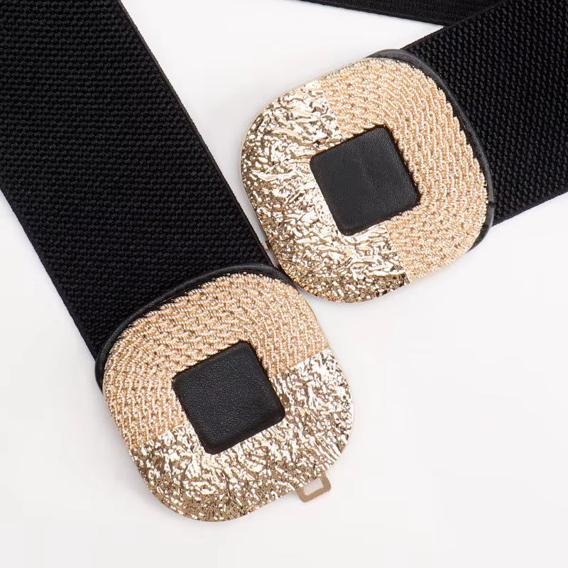 Ceinture de taille pour femme à double boucle