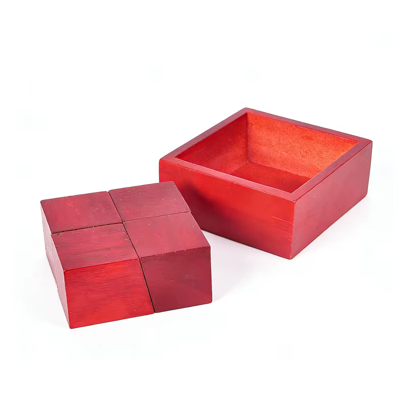 Boîte de puzzle en bois impossible à résoudre