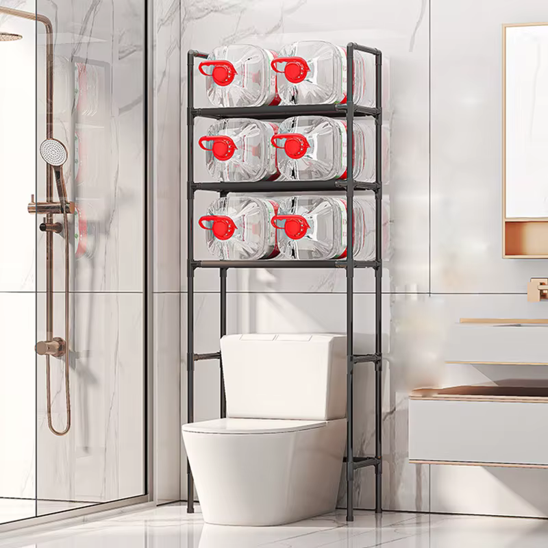 Étagère de rangement pour salle de bain à 3 niveaux