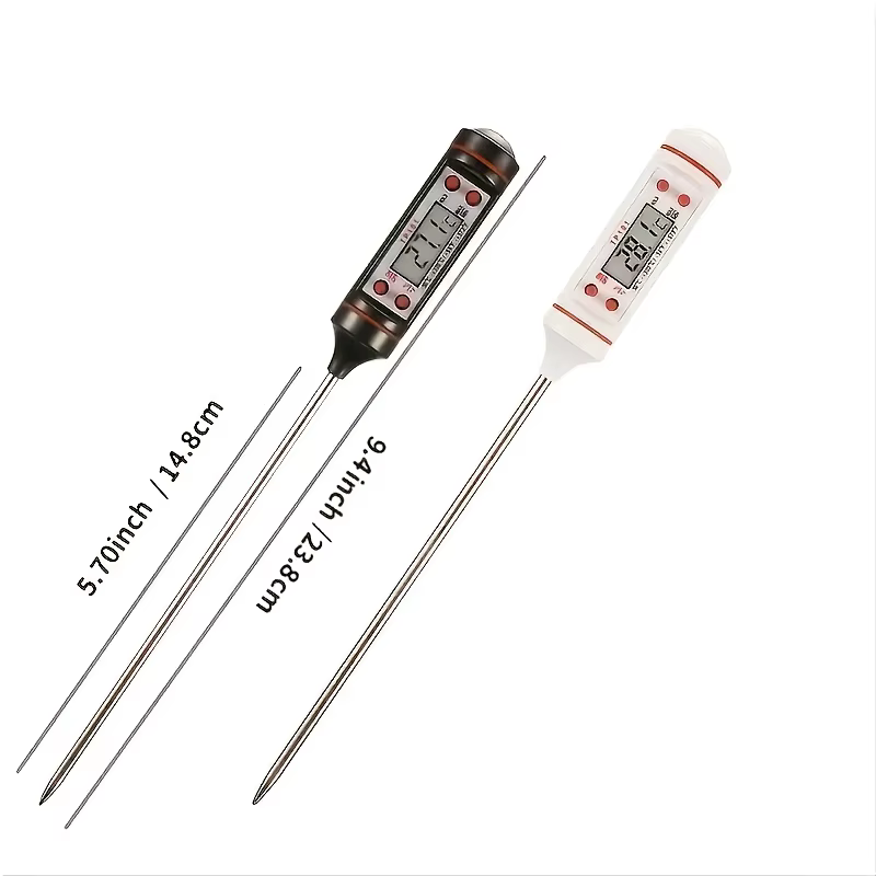 Thermomètre à viande numérique avec sonde de barbecue de cuisson des aliments pour la mesure de la température du four