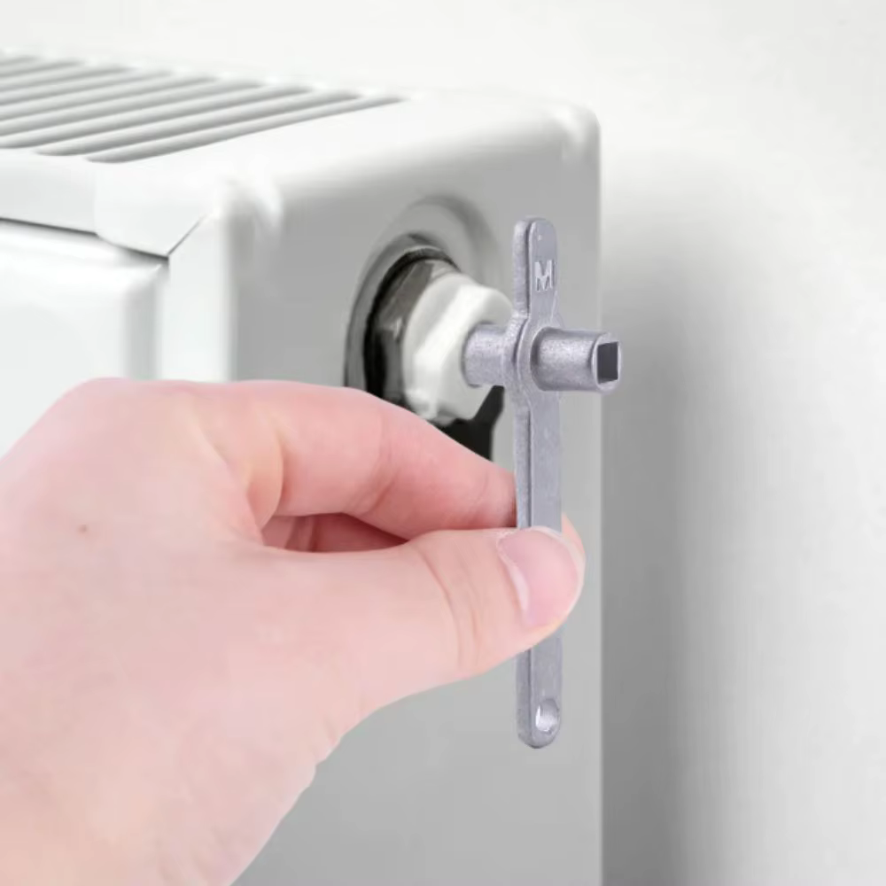 Clé de radiateur en acier inoxydable