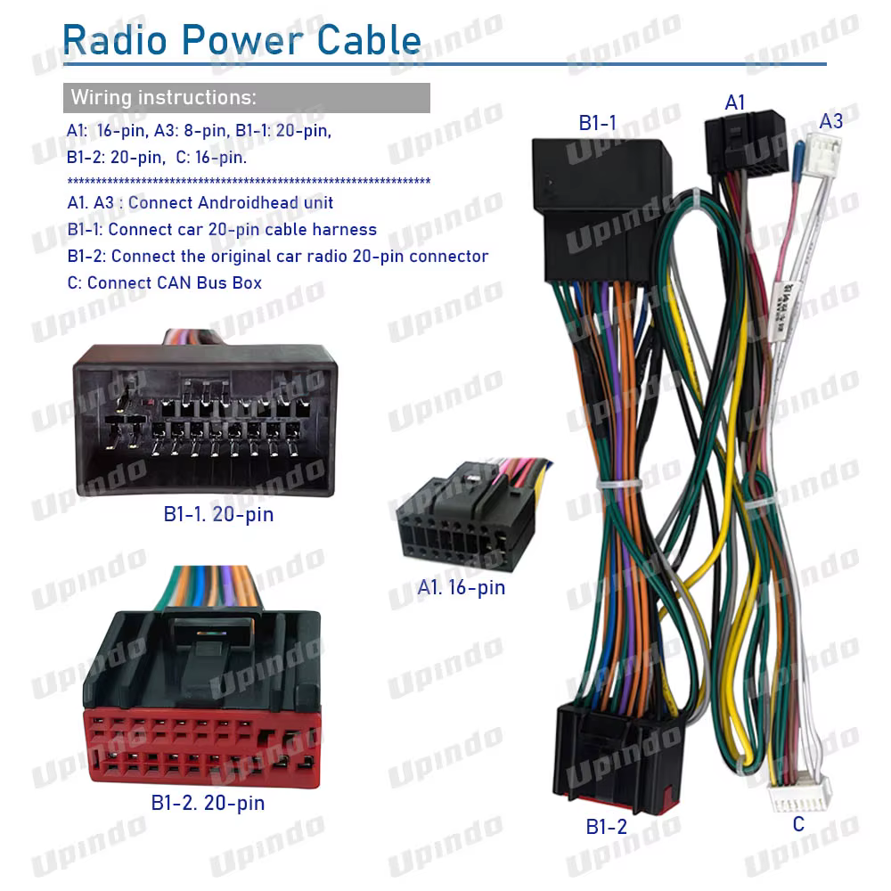 Accessoires de voiture câble Radio Android adaptateur CANBus pour Land Rover Discovery 3 Range