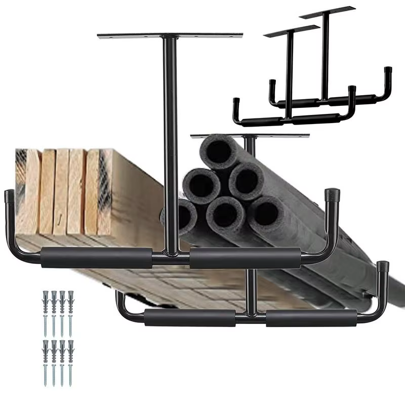 Support de rangement mural en forme de T