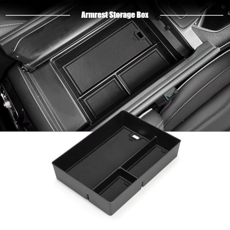 Boîte de rangement pour accoudoir central, plateau de rangement pour console centrale, accessoires de rangement intérieur pour Jaecoo J8 2024 2025 2026