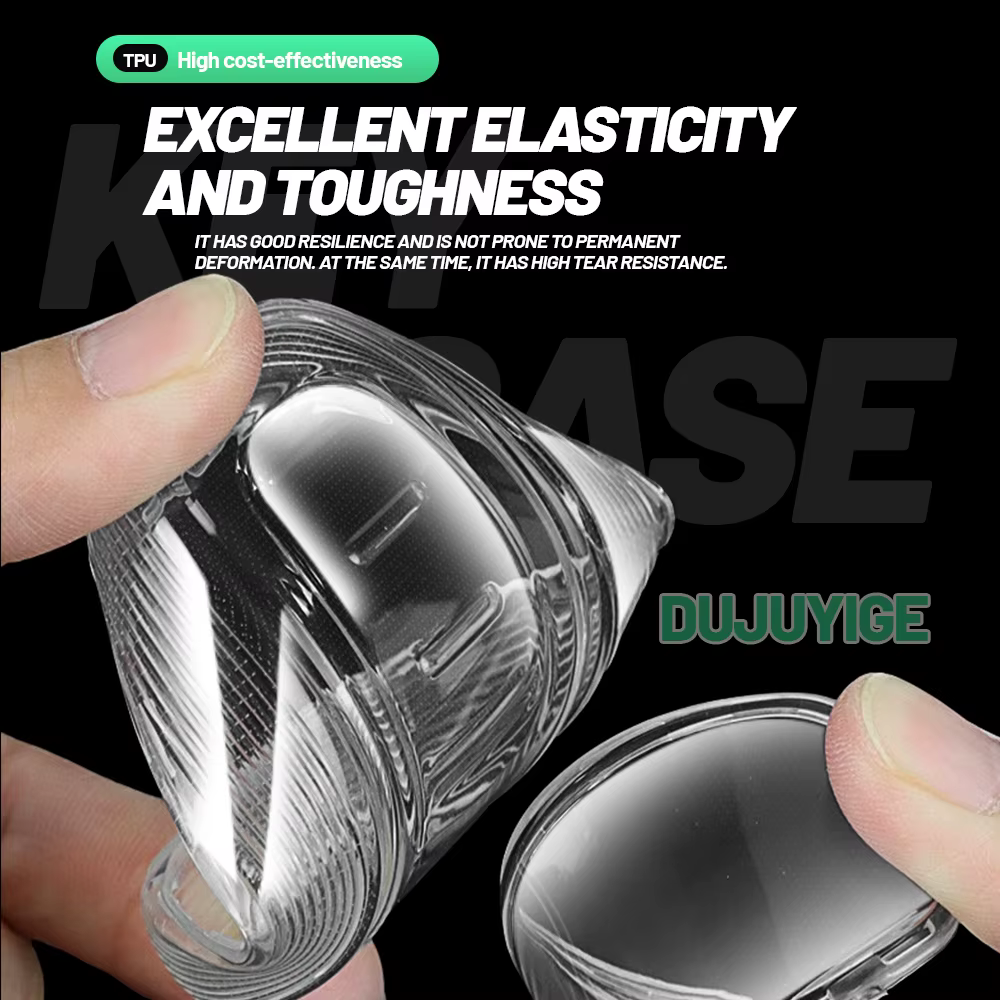 Étui pour clé de voiture en TPU transparent
