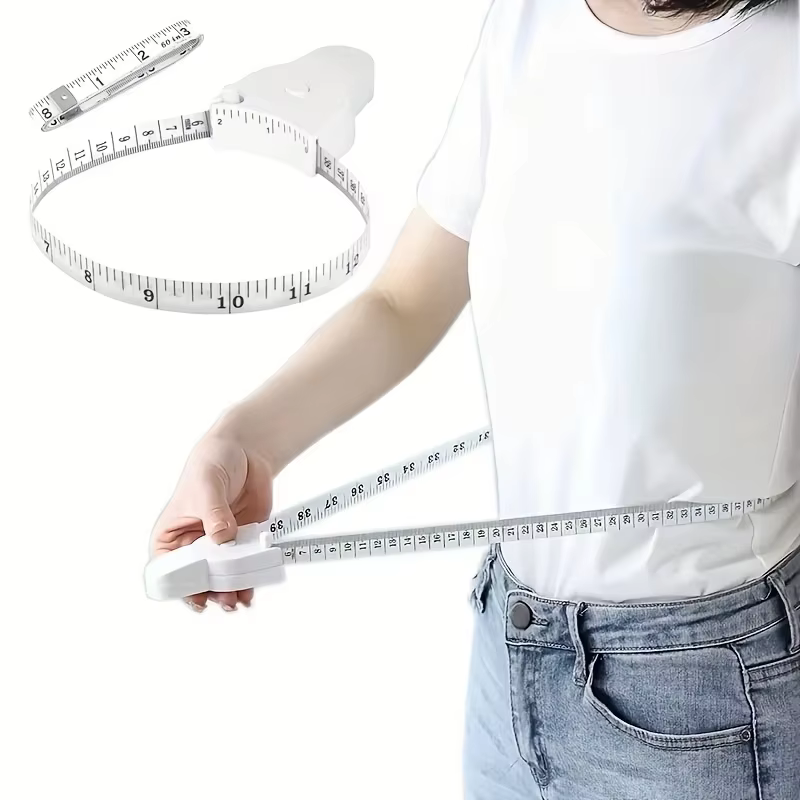 Ruban à mesurer rétractable automatique ; Règle de couture ; Outil de mesure