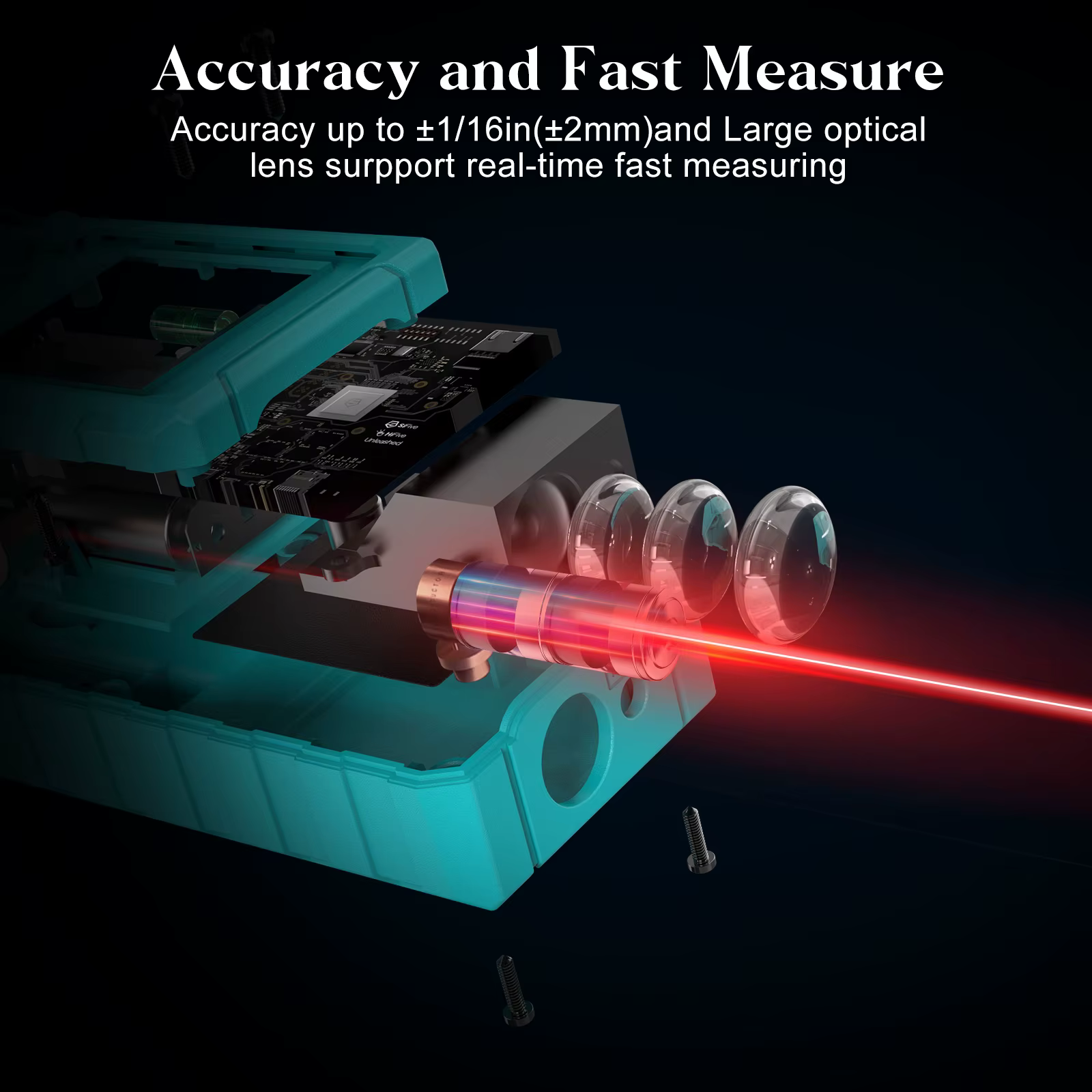 Kiprim télémètre Laser 50M 70M 100M Mini outil de mesure