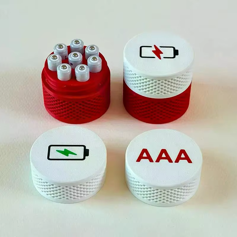 Boîte de rangement pour piles AAA/AA (piles non incluses)