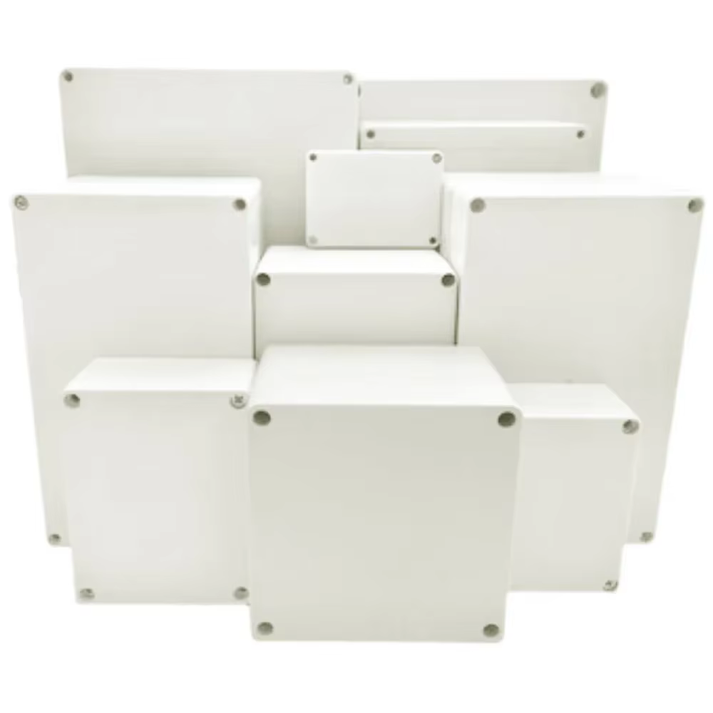 Boîte de jonction de projet pour câble électrique extérieur bricolage étanche IP67 boîtier de fil 115x90x55mm boîtiers électroniques étanches