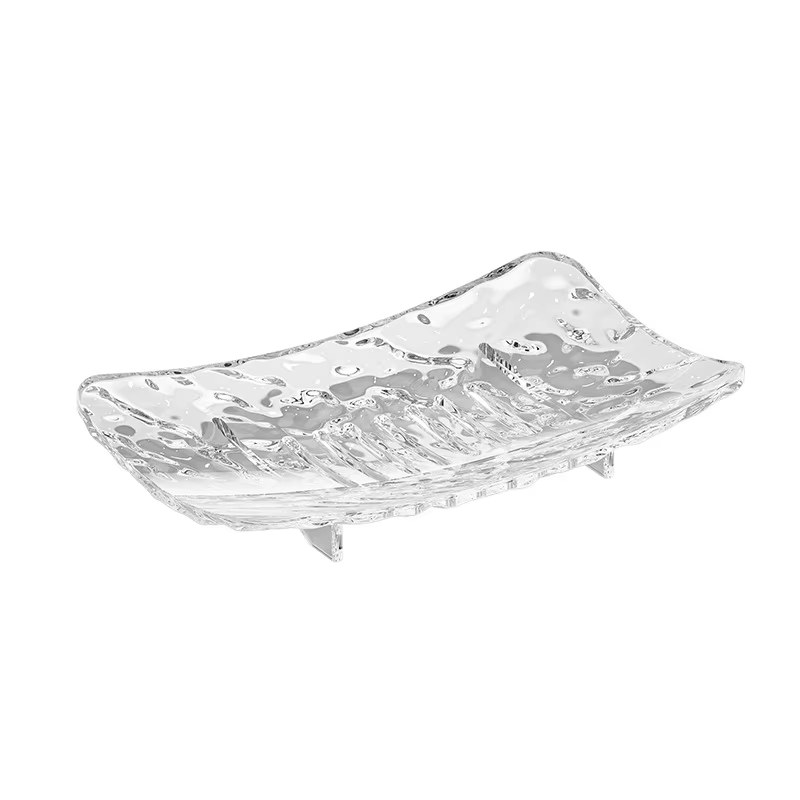 Boîte de rangement transparente Regina à motifs HOGlacier