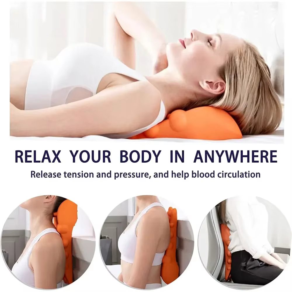 Appareil de Traction cervicale masseur de cou pour vertèbre cervicale civière d'épaule masseur de Point de déclenchement dispositif d'acupression du cou