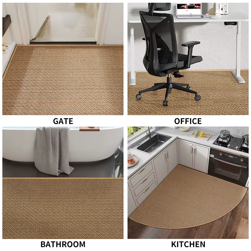 Tapis de cuisine lavables coordonnants