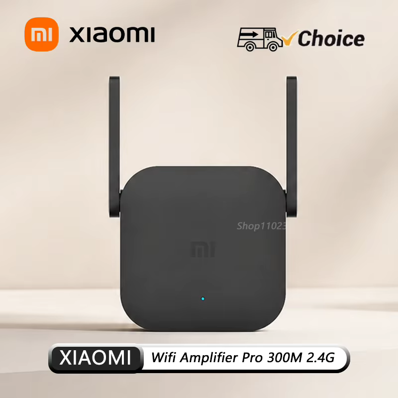 Amplificateur Wi-Fi Xiaomi Pro 300M 2.4G Répéteur Extenseur de Portée Routeur Sans Fil Mi