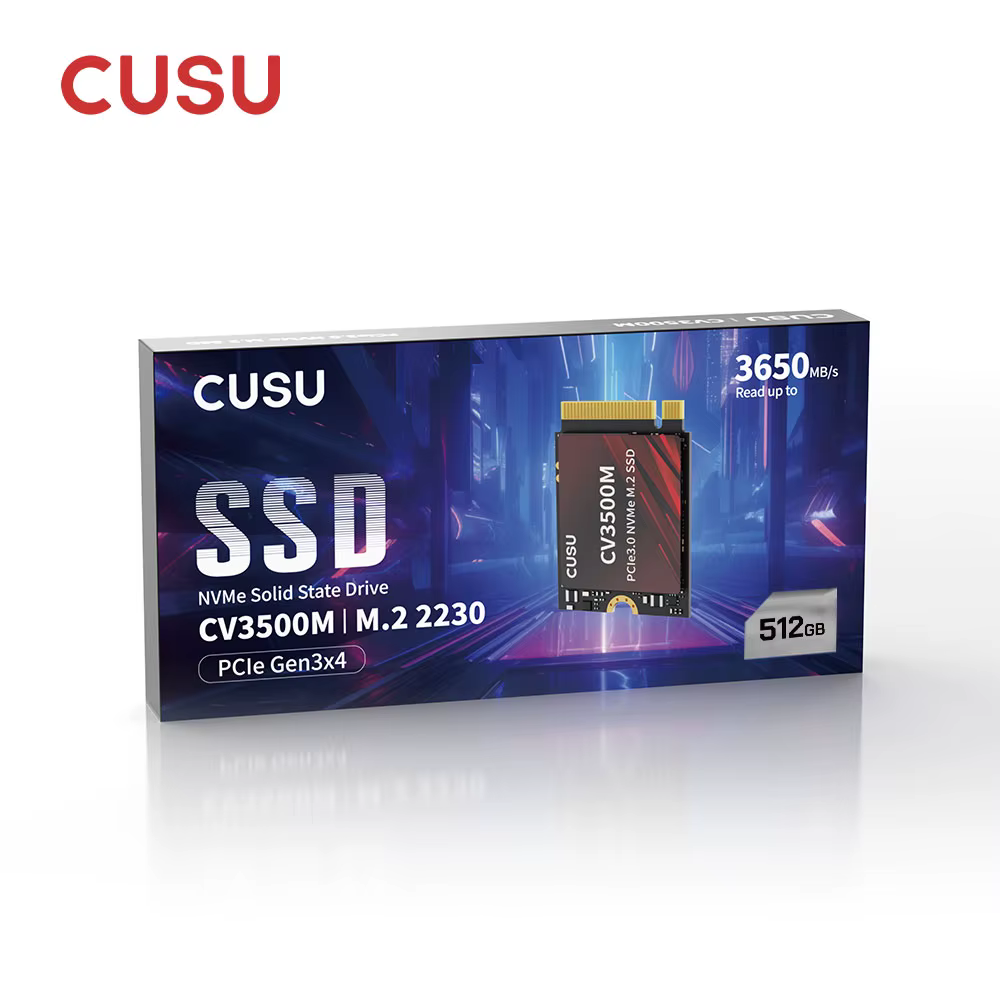 CUSU 2230 SSD 512 Go 1 To M.2 NVMe PCIe3.0x4 Disque dur SSD Disque SSD pour Steam Deck