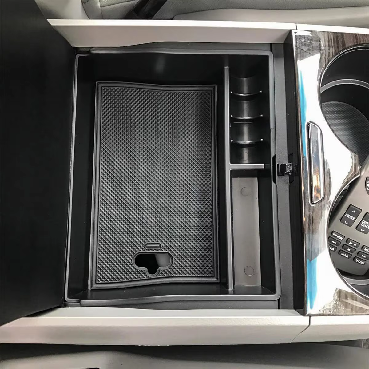 Console centrale Accoudoir Boîte De Rangement Pour Toyota Sienna 2011 2012 2013 2014 2015 2016 2017 2018 2019 2020 Changement de vitesse Plateau Organisateur