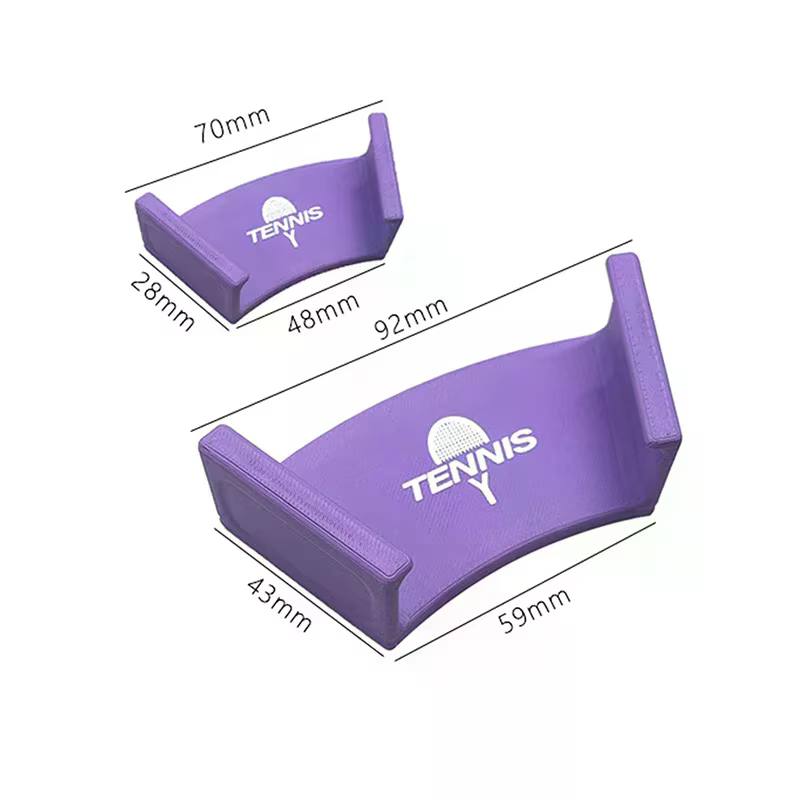 Support mural de raquette de Tennis en plastique robuste