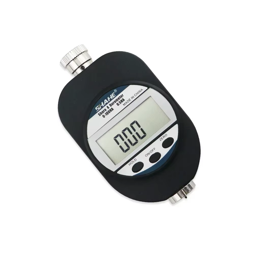 Duromètre numérique SHAHE Shore A 0~100HA avec écran LCD pour tester la dureté du caoutchouc des pneus