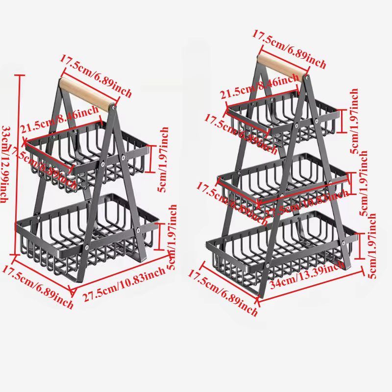 Panier de rangement multifonctionnel