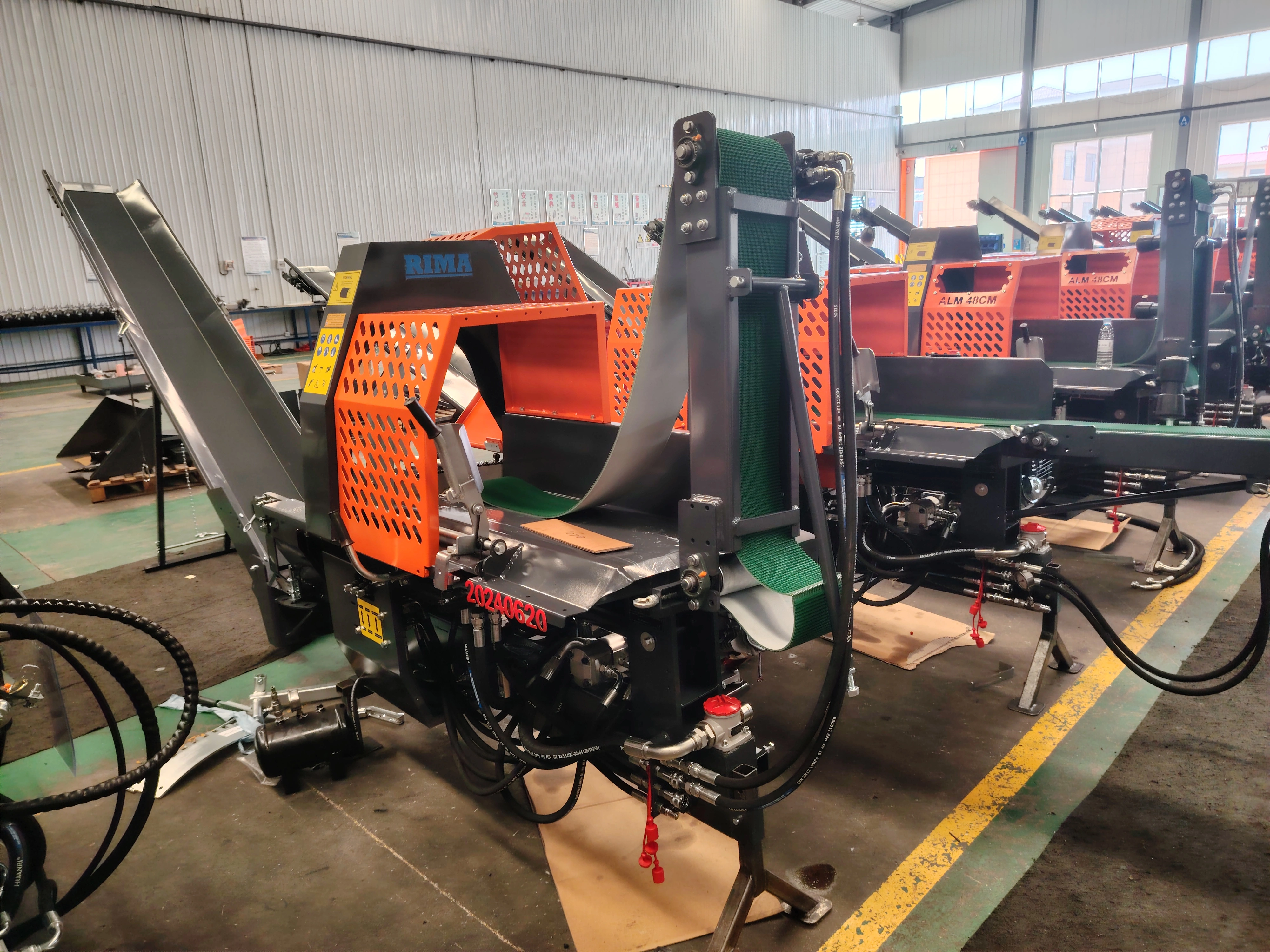 Séparateur de bois manuel de 15 tonnes