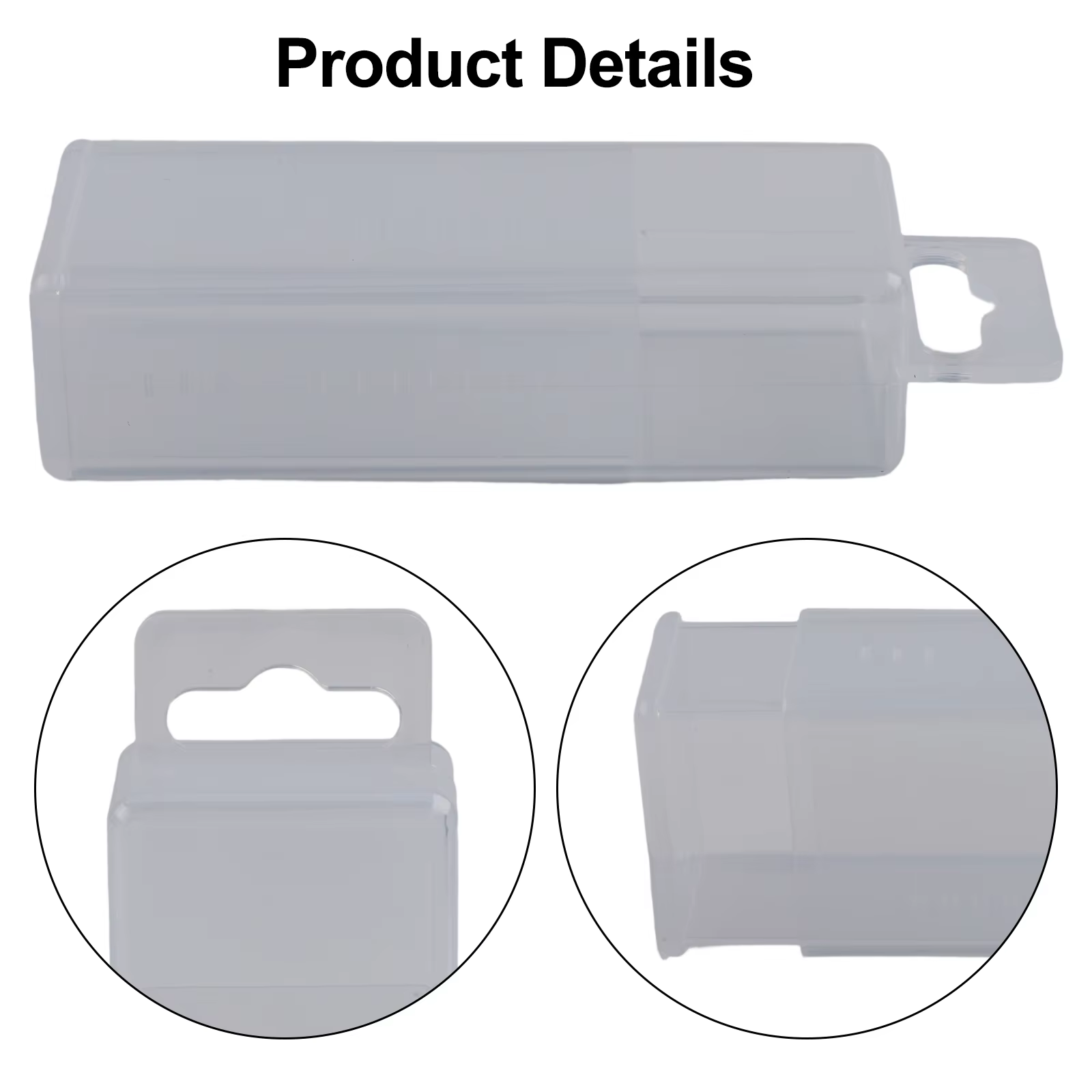 Boîte de rangement transparente pour outils