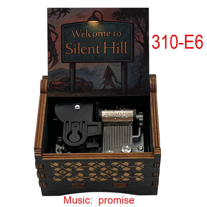 Boîte à musique adaptée à la musique de fond du jeu Silent Hill