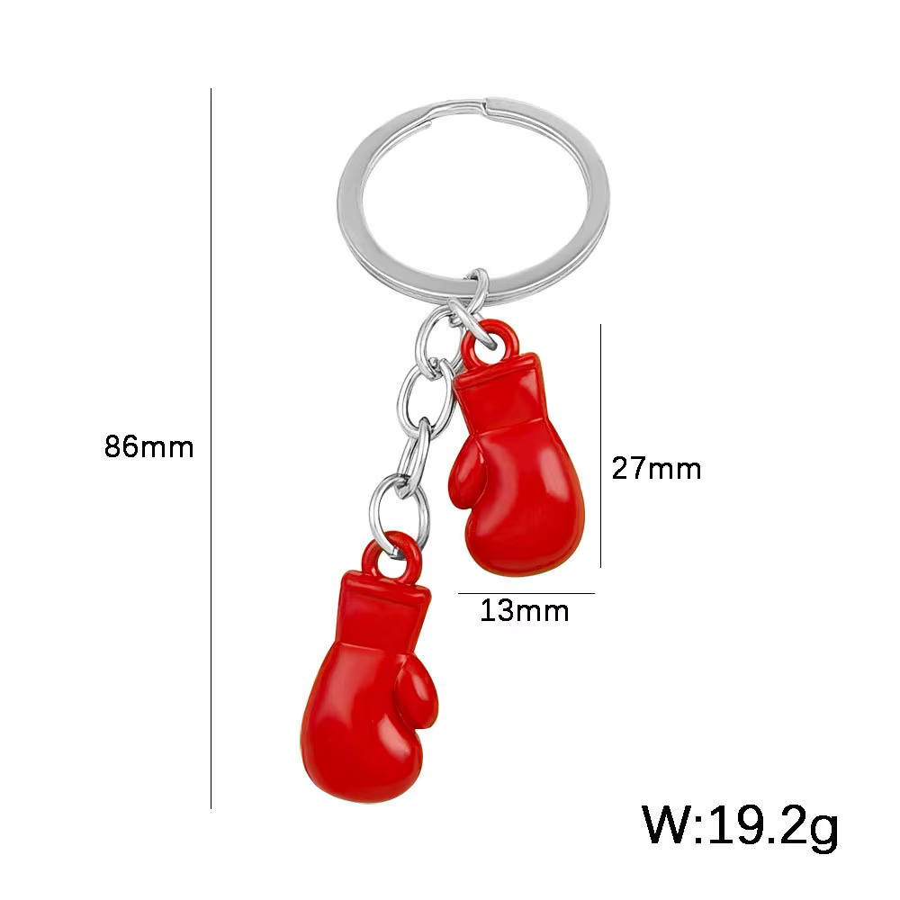 Nouveau créatif gant de boxe gauche et droit porte-clés 3D